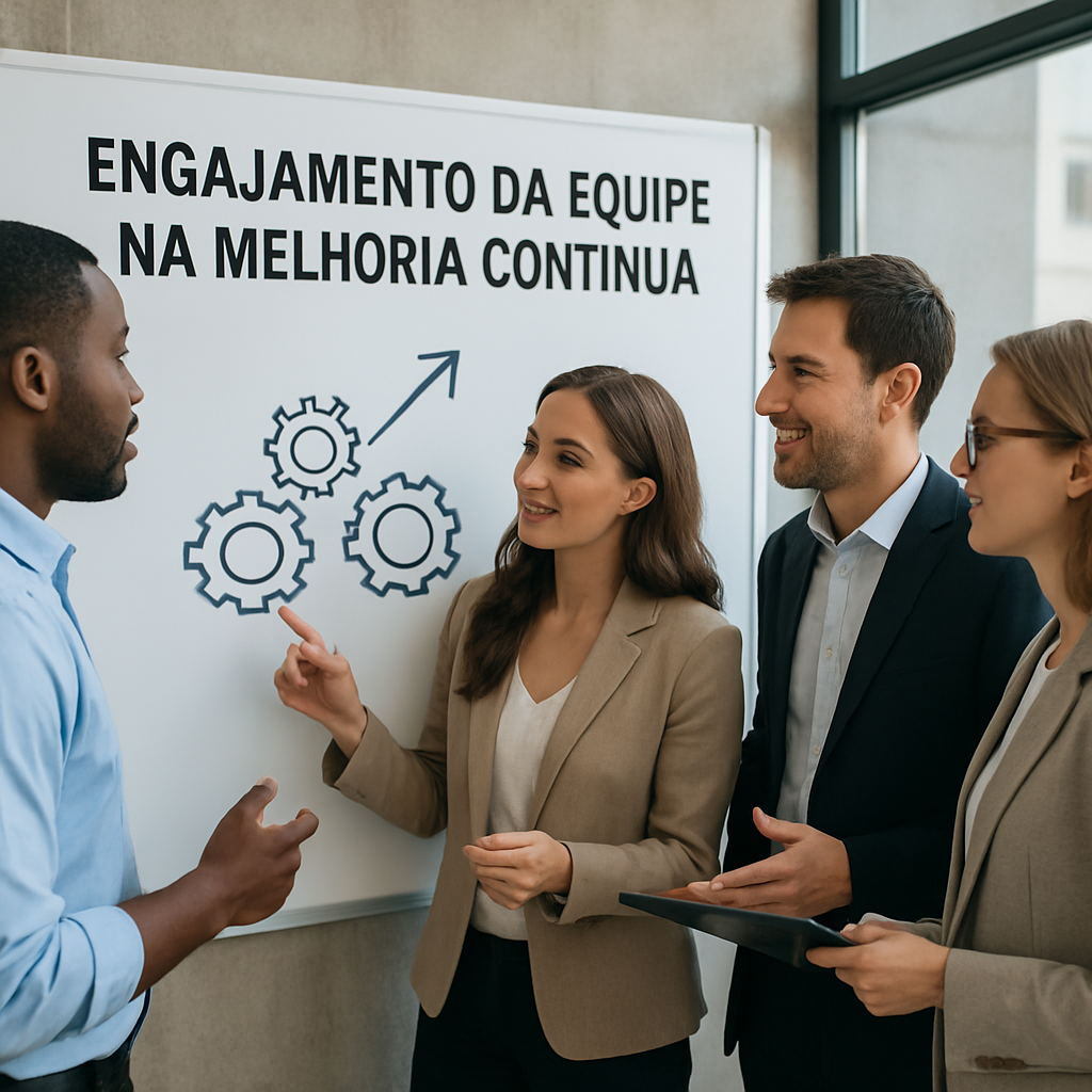 Engajamento da Equipe na Melhoria Contínua