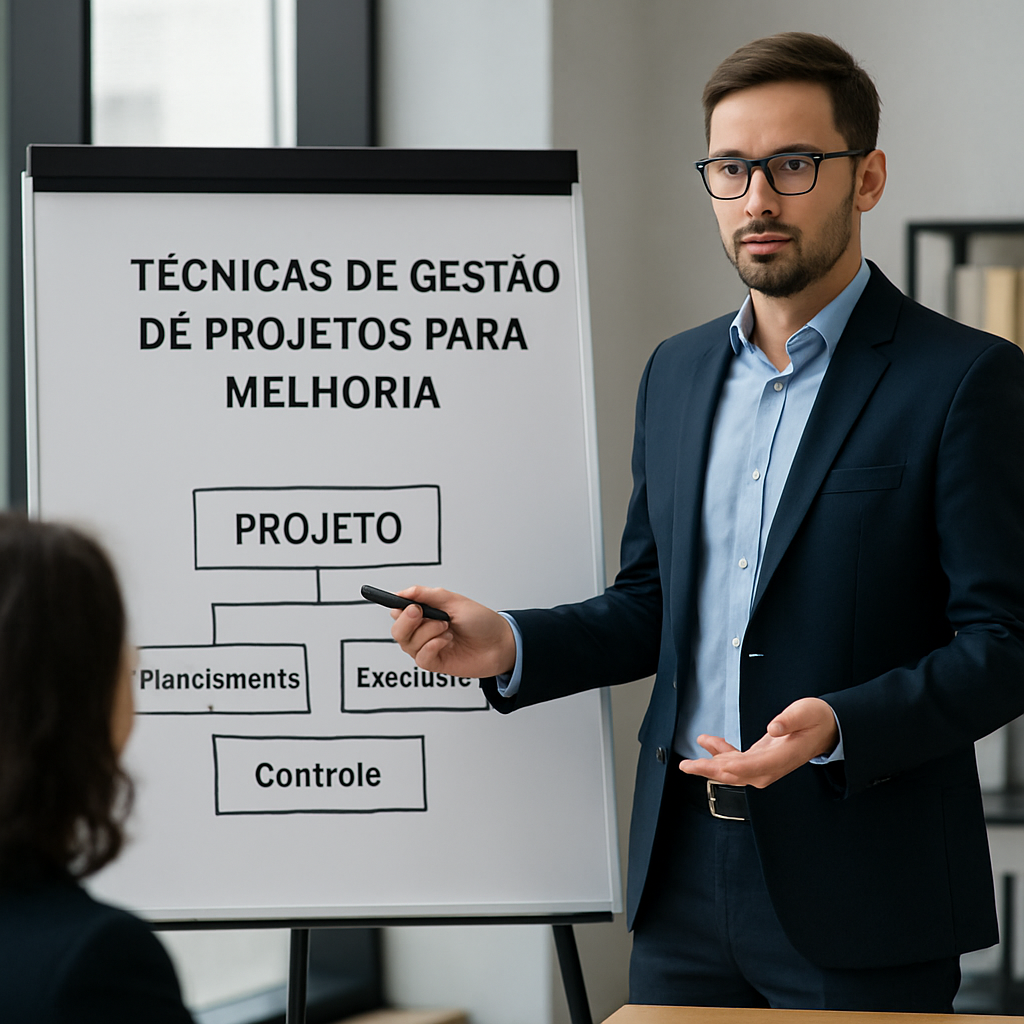 Técnicas de Gestão de Projetos para Melhoria